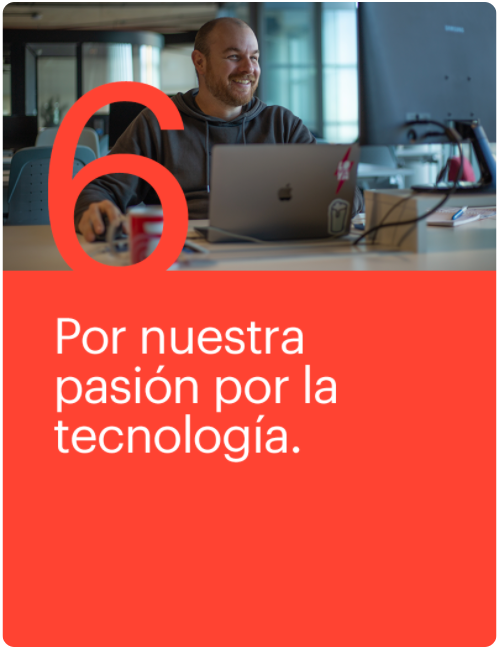 pasión por la tecnología