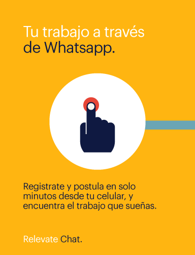 Postula por  Whatsapp